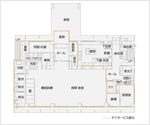 1階フロアマップ